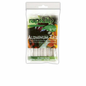 Rapiclip 4-Inch Aluminum Garden Plant Tags