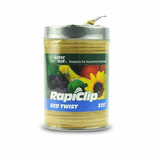 Rapiclip Natural Biodegradable Eco Twist in Dispenser Can, 325 Foot