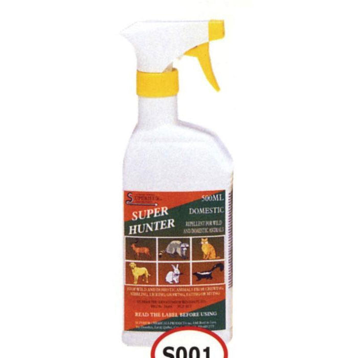 Super Hunter Animal Repellent, 500mL Spray