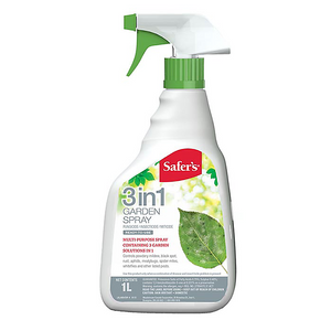 Safer's 3-in-1 Garden Spray, 1L