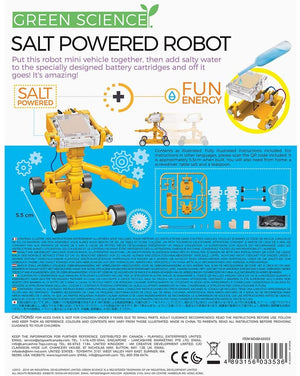 Salt Water Powered Robot Kit