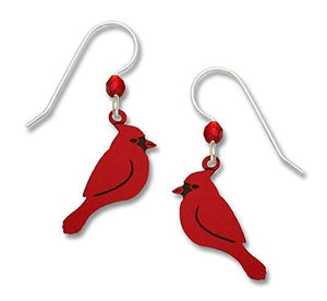 Sienna Sky Cardinal in Profile Earrings