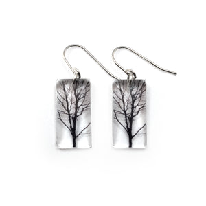 Small Tree Earrings