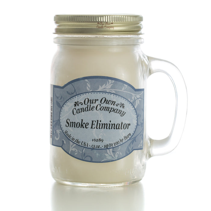 Smoke Eliminator Mason Jar Candle, 13oz