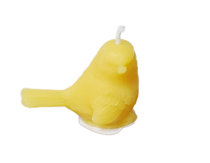 Beeswax Songbird Candle, Made in Canada