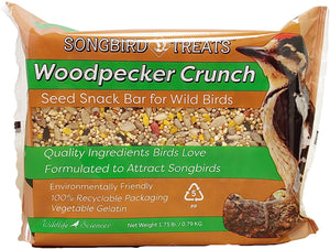 Songbird Treats Woodpecker Crunch Seed Bar