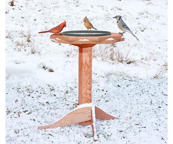 Songbird Essentials Vogeltränke & Enteiser – Thermostatgesteuert, Aus Aluminiumguss, Für Winter