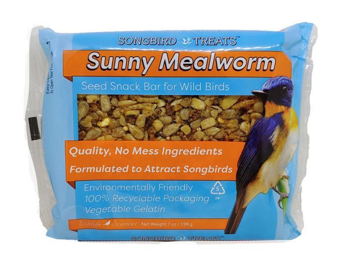 Songbird Treats Sunny Mealworm 7oz.