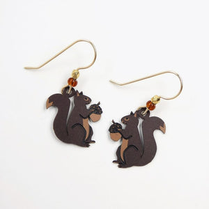 Squirrel & Acorn Earrings