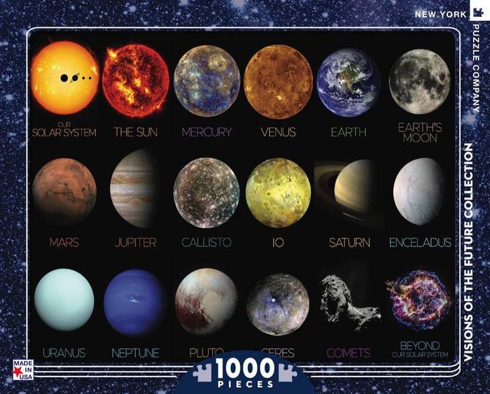 The Solar System 1000 Piece Jigsaw Puzzle