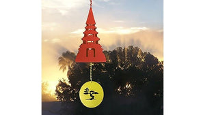 The Utau Mediation Bell With Golden Bonsai Tree Windcatcher