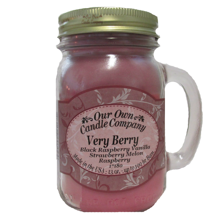 Very Berry Triple Mason Candle