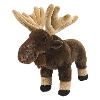 Cuddlekins Plush Moose, 12-Inch