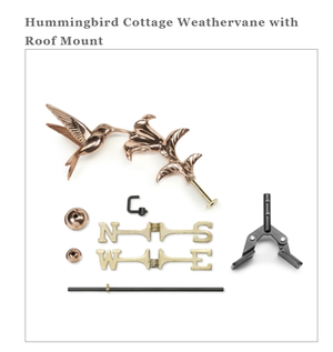 Hummingbird Cottage Weathervane