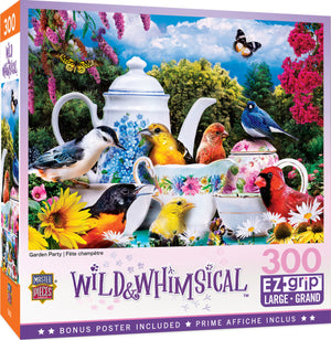 Wild & Whimsical Garden Party 300 Pc Puzzle