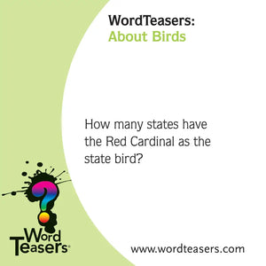 Word Teasers About Birds
