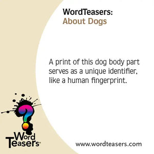 Word Teasers About Dogs
