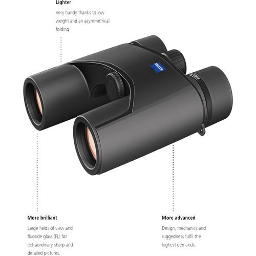 ZEISS TERRA ED POCKET BINOCULARS BLACK/GREY 10X25 - Delta Mike Ltd ZEISS TERRA ED POCKET BINOCULARS BLACK/GREY 10X25 - Delta Mike Ltd