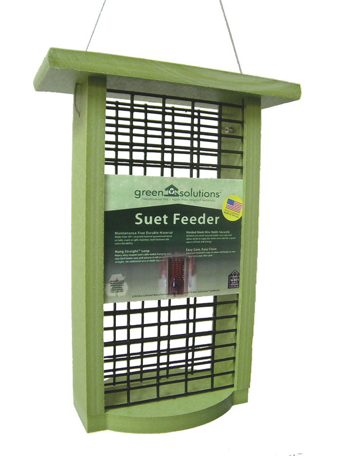 Recycled Double Suet Cake Feeder