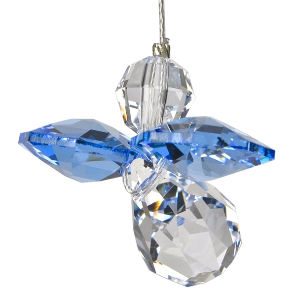 Buy Crystal Guardian Angel Suncatcher, Sapphire (September) Online