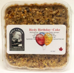 Mill Creek Birdy Birthday Suet Cake
