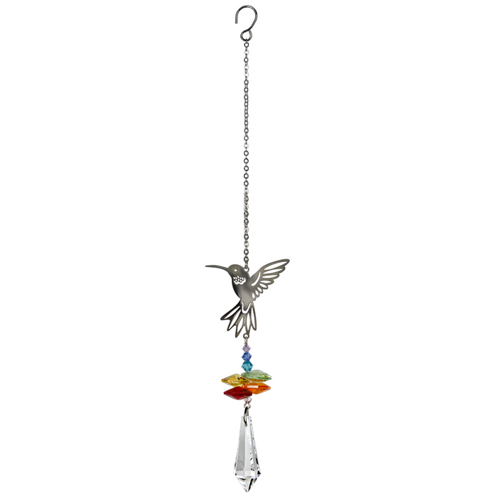 Crystal Fantasy Suncatcher: Hummingbird