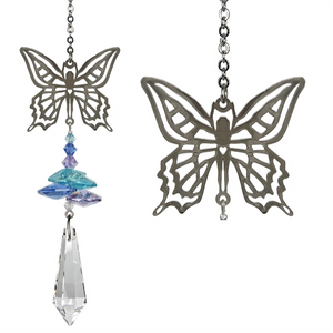 Crystal Fantasy Suncatcher: Butterfly