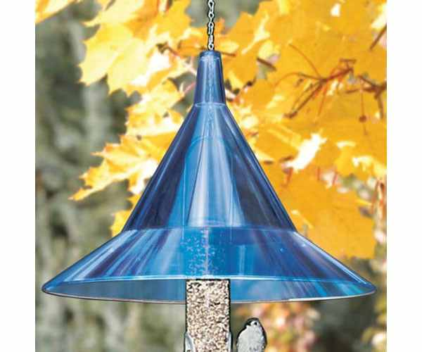 Arundale Hanging Squirrel-Away Baffle, Blue and Green (Store Pickup Only)