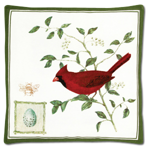 Scented Hot Pad: Cardinal w/Egg