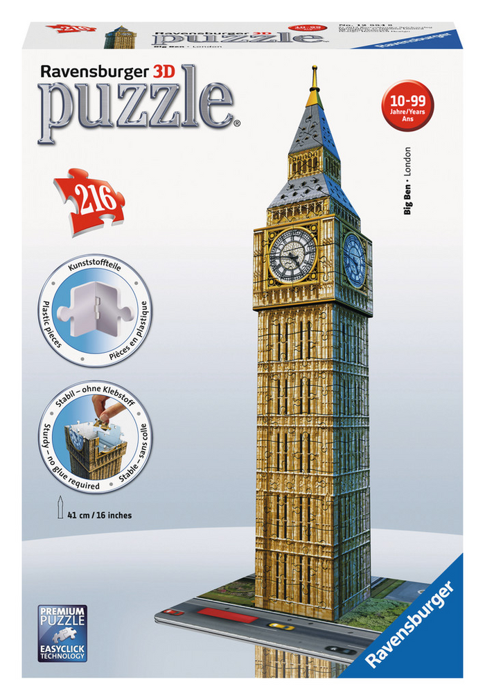 Big Ben 3D Puzzle Building