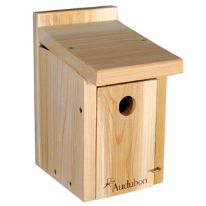 Audubon Cedar Box Wren/Chickadee House