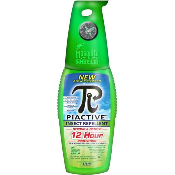 Mosquito Shield PiACTIVE Deet Free Insect Repellent, 175mL