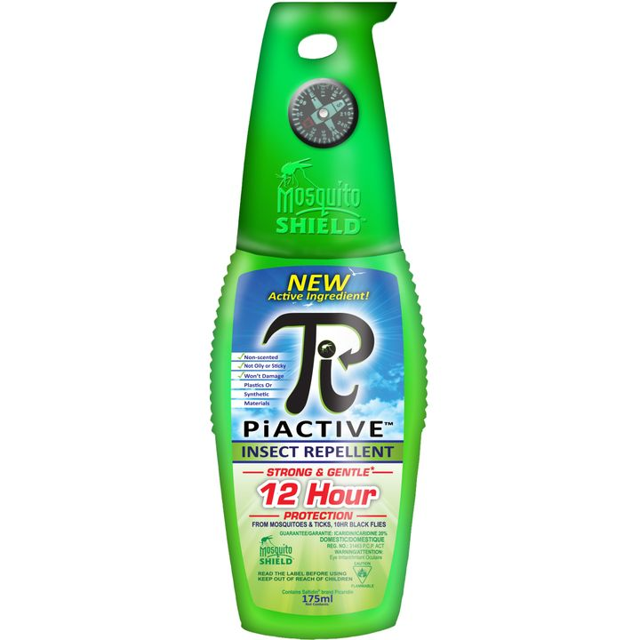 Buy Mosquito Shield PiACTIVE Deet Free Insect Repellent 175mL