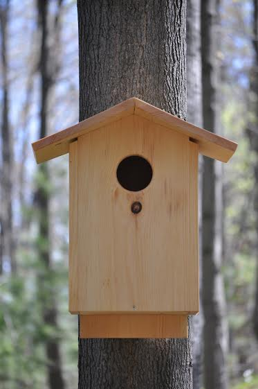 Handmade Owl Birdhouse